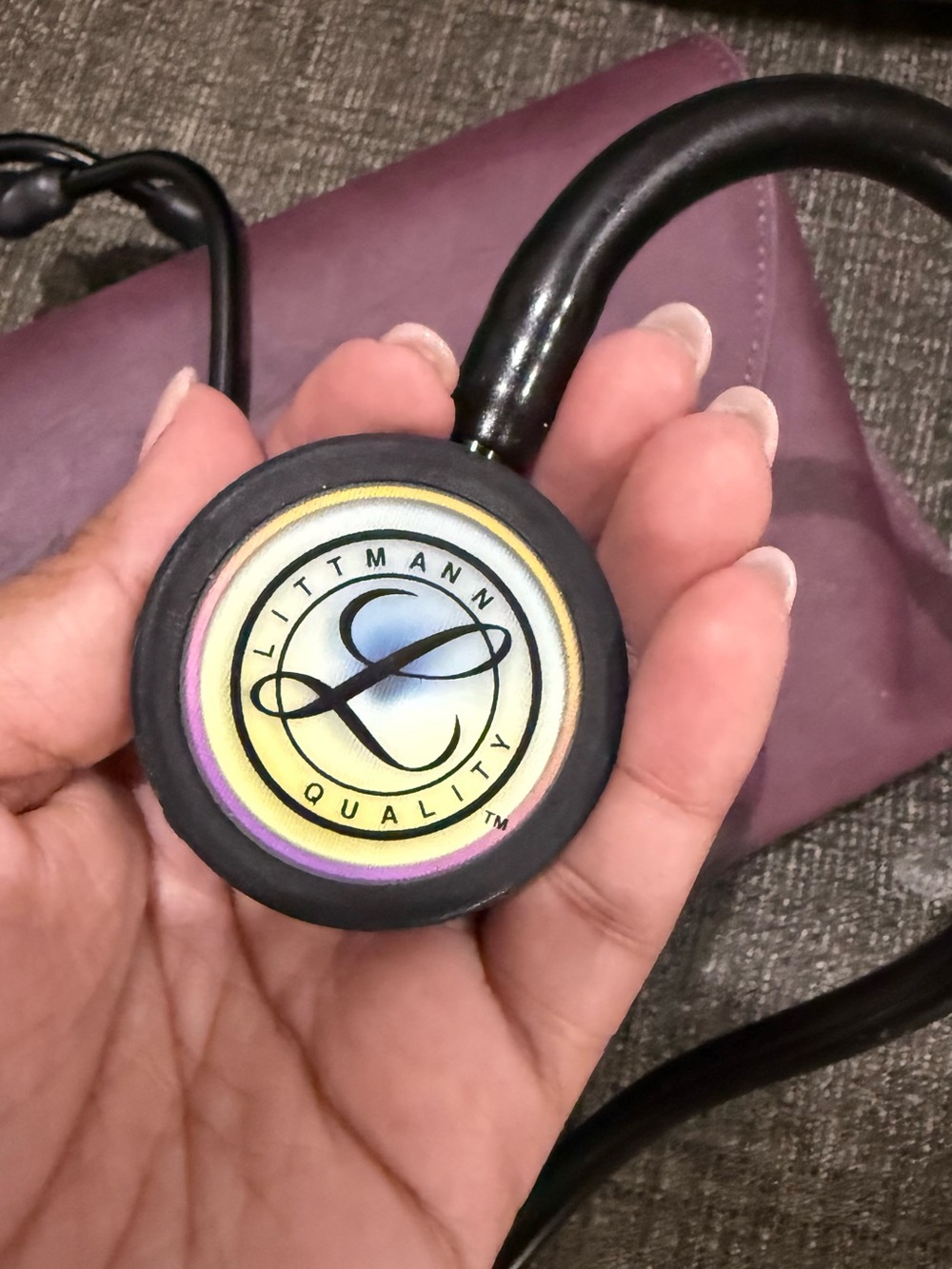 Littmann Quality Stethoscope Chestpiece – Black